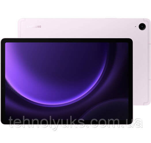 Планшет Samsung Galaxy Tab S9 FE Plus WiFi 8/128GB Lavanda 8+8/12Мп, Samsung Exynos 1380, TFT 12.4", 10090 mAh, фото 1