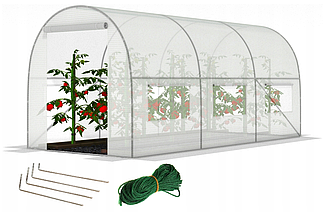 Садова теплиця із вікнами FunFit Garden 6m2 = 300*200*200