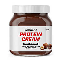 Протеиновый паста Protein Cream (400 г white chocolate) salted caramel, BioTech xochu.com.ua