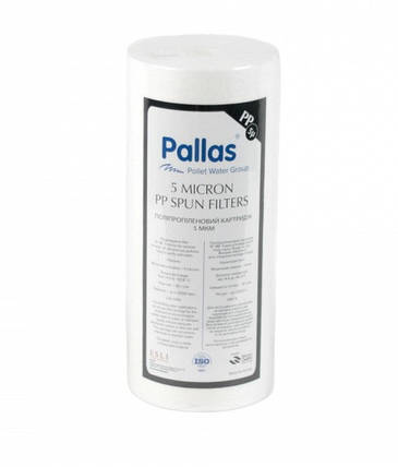 Картридж поліпропіленовий Pallas 10' BB 5 мкм, фото 1