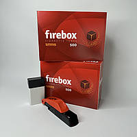 Гильзы для набивки Firebox набор 1000 штук + машинка для набивки Dedo X+ пластиковий футляр