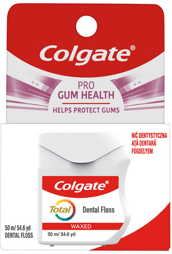 Зубна нитка Colgate Total Pro-Gum Health Здоров'я ясен 50 м