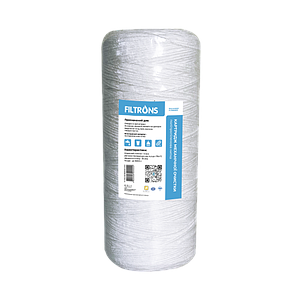 Картридж поліпропіленовий мотузковий 10' BB 5 мкм FILTRONS (FLVR10BB5)