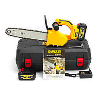 Аккумуляторная цепная пила DeWalt DCM122N 36V 6 Ah АКБ пила, пила Деволт, веткорез