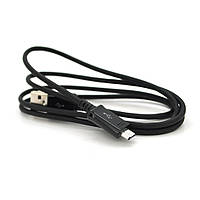 Кабель USB 2.0 (AM/Miсro 5 pin) 1,0м, черный, ОЕМ, Q250 b