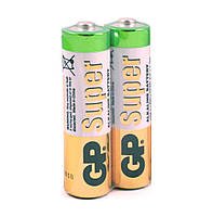 Батарейка GP Super 24A-S2, щелочная AAA, 2 шт в вакуумной упаковке, цена за упаковку i