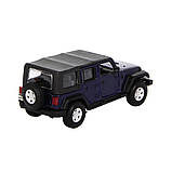 Автомодель — jeep Frangler unlimited rubicon (асорти зелений металік, темно-синій, 1:32), фото 4