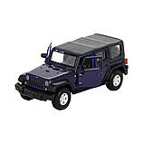 Автомодель — jeep Frangler unlimited rubicon (асорти зелений металік, темно-синій, 1:32), фото 5