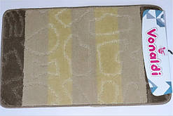 Килимки для ванної та туалету набір 2-ка Туреччина 100 х 60 см