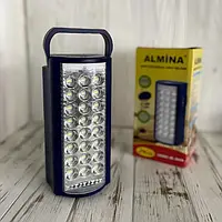 Ручной фонарь переносной Almina PowerBank 24 LED лампы светодиодные SN27