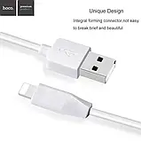 Кабель швидкого заряджання hoco. X1 Fast Charging Lightning 1м 2,4А для iPhone Apple iPhone Х1, фото 2