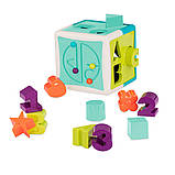 Розвивальна іграшка-сортер — розумний куб (12 форм), фото 8