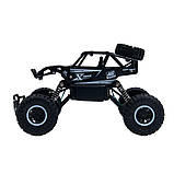 Автомобіль off-road crawler на р/к — rock sport (чорний, акум. 3,6v, метал. корпус, 1:20), фото 5