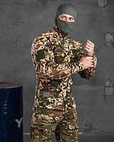 Флисовая тактическая кофта весна осень Pixel, Армейская флисовка пиксель одежда для военных