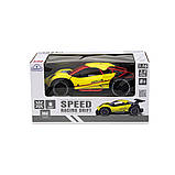 Автомобіль speed racing drift на р/к — aeolus (жовтий, акум.3,7v, 1:16), фото 2