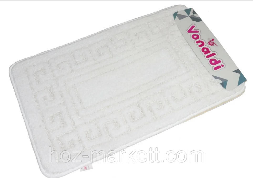 Килимки для ванної 100 см х 60 см двійка ванна та туалет, фото 1