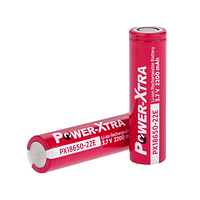 Акумулятор Li-ion Power-Xtra 18650 2200mAh 3.7V, Red p