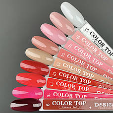Color Top Дизайнер (9 мл.) - кольорове топове покриття для нігтів, фото 3