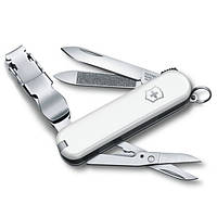 Складной швейцарский нож Victorinox Vx06463.7 Nailclip 580 8 функций 65 мм белый