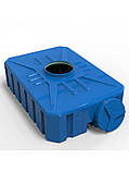 Ємність Europlast 500 л для ДП, ПММ, добрив прямокутна 139*96*48 см синя, фото 2