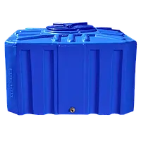 Емкость R Europlast 500 л для ДТ, ГСМ, удобрений квадратная 100*100*65 см синяя