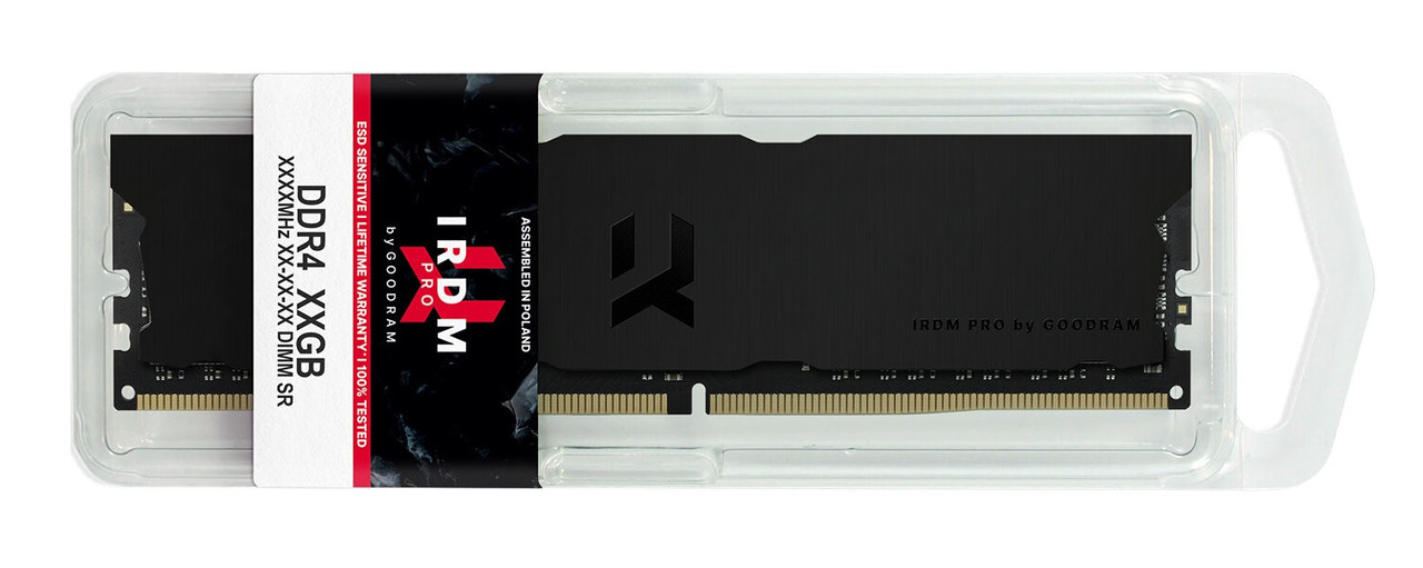 Оперативна пам'ять GOODRAM 8 GB DDR4 3600 MHz Iridium Pro Deep Black для вашого ПК