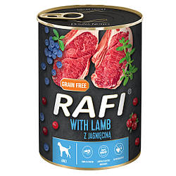 Rafi (Рафі) Dog Adult with Lamb - Вологий корм для собак з ягням, лохиной та журавлиной 800 гр
