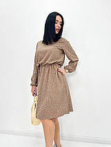 Жіноча сукня в горошок з довгим рукавом "Virginia", фото 5