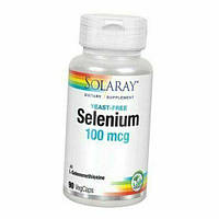Селен Бездрожжевой L-Селенометионин Yeast-Free Selenium 100 Solaray 90вегкапс (36411055)