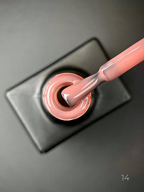 Color Top Дизайнер (9 мл.) - кольорове топове покриття для нігтів Бежево-рожевий 14, фото 2