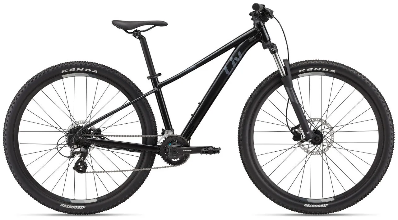 Велосипед GIANT 27.5" Liv Tempt 3 чорний металік 2023, фото 1