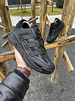 Мужские кроссовки adidas niteball black, Adidas niteball мужские черные, Кроссовки adidas адидас кожа