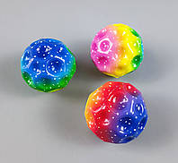 Галактичний гумовий м'яч . gravity ball, гравіті бол, 782555 rainbow, в пакеті