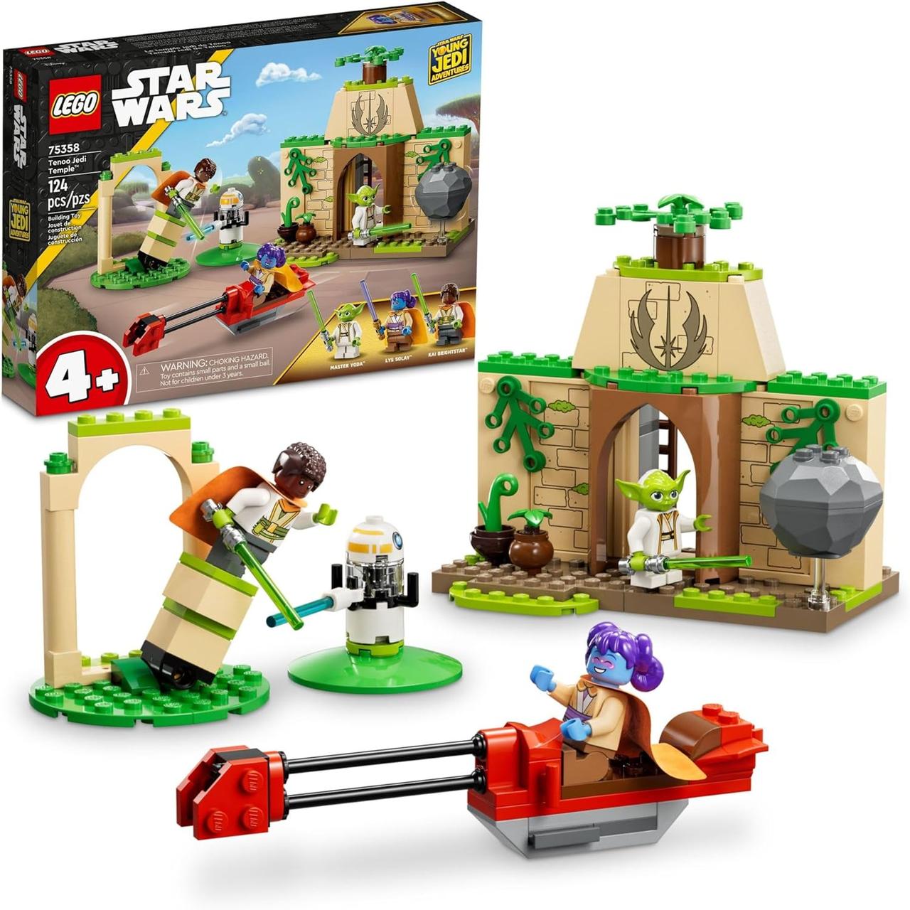 Конструктор Лего Зоряні війни Храм джедаїв Тену Lego Star Wars Tenoo Jedi Temple 75358