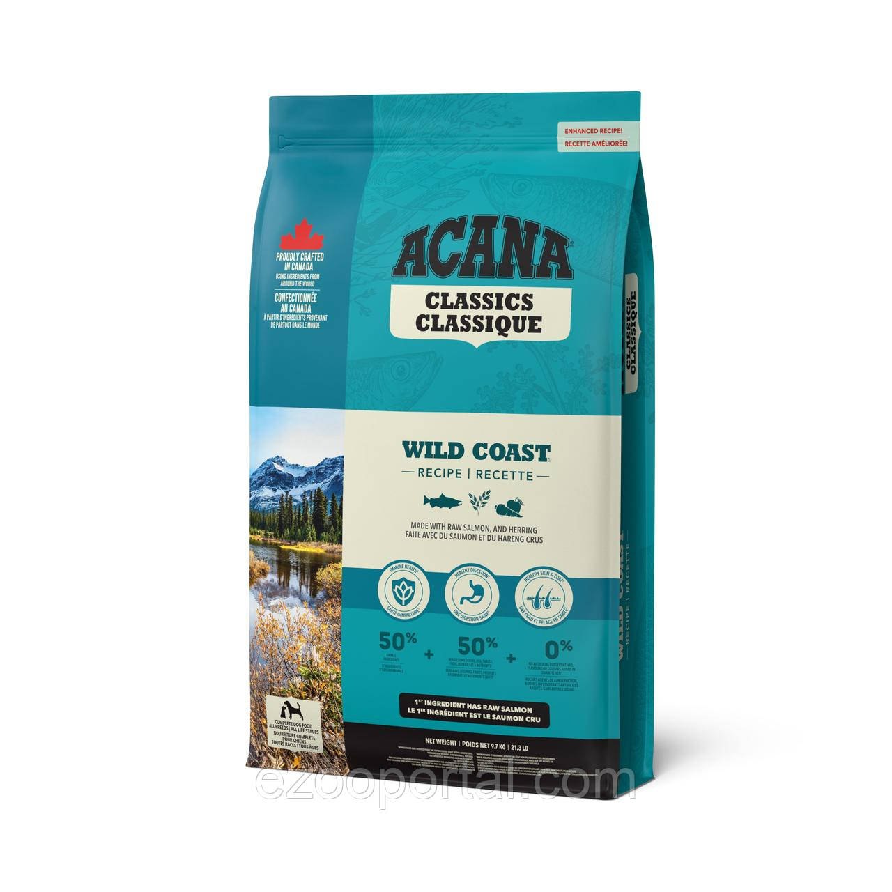 Сухий корм ACANA Wild Coast для собак з лососем  9,7кг, фото 1