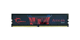 Модуль пам'яті  G.Skill Aegis, Black DDR4 16GB/3200 MHz,1.35V