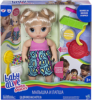 Кукла Hasbro Baby Alive "Малыш и Лапша" (C0963)