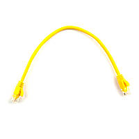 Патч-корд литой RITAR, UTP, RJ45, Cat.5e, 0,25m, желтый, Cu (медь) b