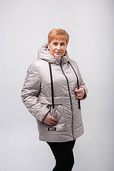 Жіноча куртка великих розмірів за доступною ціною.Новинка-2024.