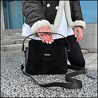 Zara сумки через плечо, роскошная каркасная женская сумка средняя из новой коллекции, модные женские сумки