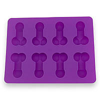 Форма для льоду Penis Ice Cube Sorter PURPLE xochu.com.ua