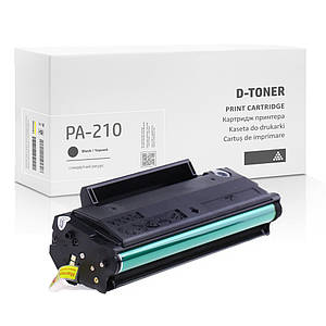 Сумісний картридж PANTUM PA-210 Black, чорний, 1600 стор. аналог від Gravitone D-TONER