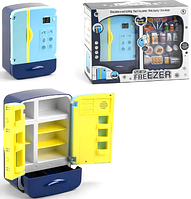 Детский игрушечный холодильник (световые и звуковые эффекты, продукты, на батарейках, в коробке) AZ 130