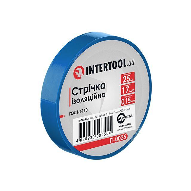 Стрічка ізоляційна 25м - Купити в Харкові, Києві INTERTOOL IT-0025