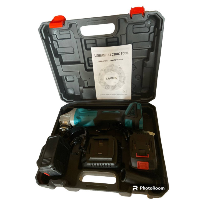 Акумуляторна мініболгарка з двома акумуляторами (792-2)