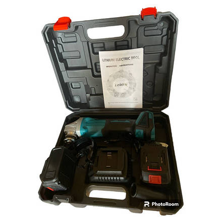 Акумуляторна мініболгарка з двома акумуляторами (792-2), фото 1