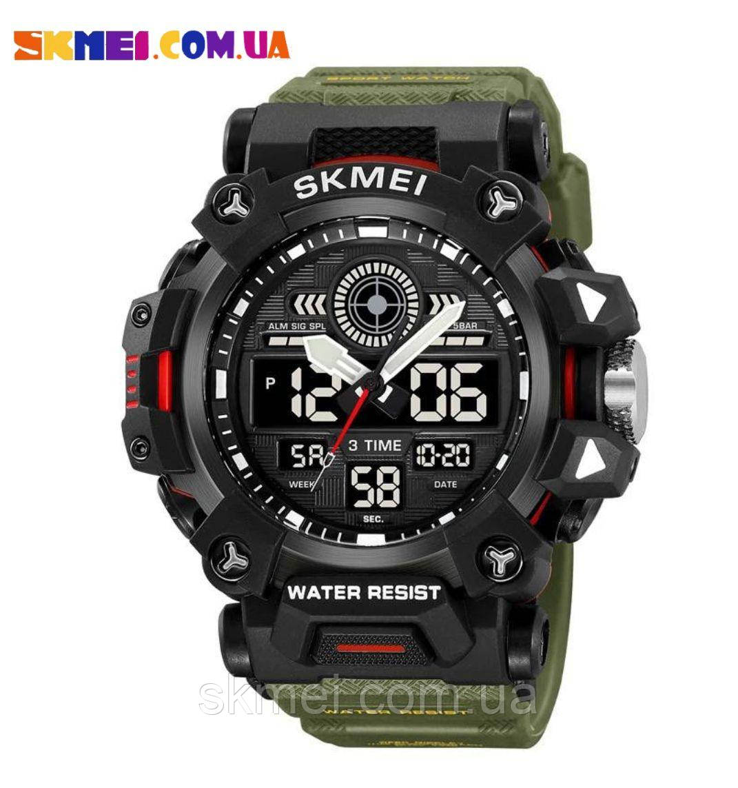 Тактичний наручний годинник Skmei 2226 (Army Green)