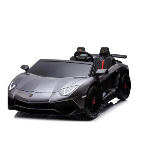 Дитячий двомісний електромобіль Lamborghini M 5738AL-11 сірий