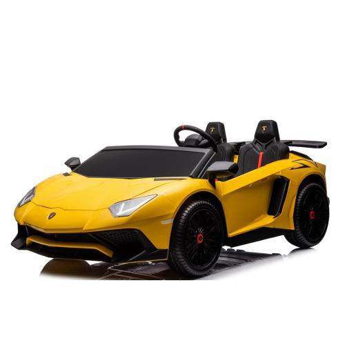 Дитячий двомісний електромобіль Lamborghini M 5738AL-6 жовтий