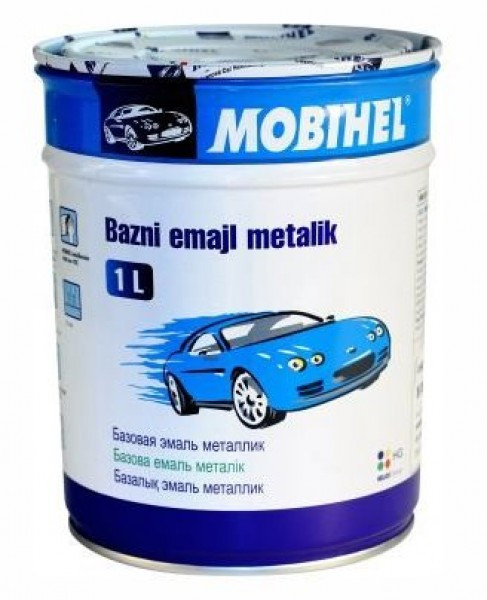 Базова емаль (металік) 116 Корал Mobihel (1 л)